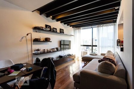 Sala de apartamento para alugar com 1 quarto, 64m² em Itaim Bibi, São Paulo