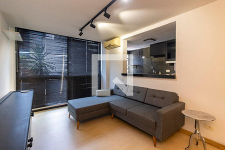 Sala de apartamento à venda com 1 quarto, 67m² em Itaim Bibi, São Paulo