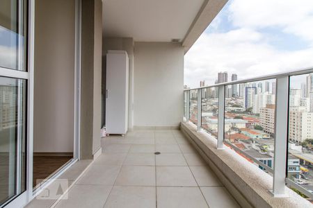 Varanda  de apartamento para alugar com 1 quarto, 50m² em Vila Gomes Cardim, São Paulo