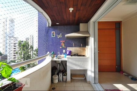 Varanda gourmet	 de apartamento à venda com 3 quartos, 132m² em Vila Andrade, São Paulo