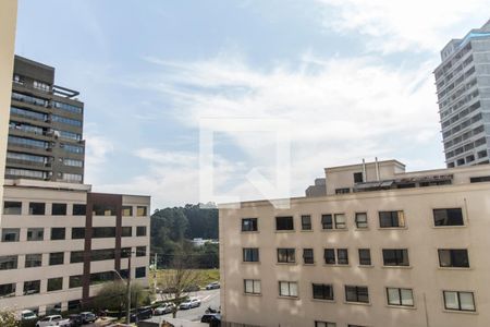 Vista da Sala de apartamento à venda com 1 quarto, 51m² em Melville Empresarial Ii, Barueri