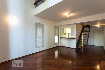 Sala de apartamento à venda com 1 quarto, 70m² em Vila Olimpia, São Paulo