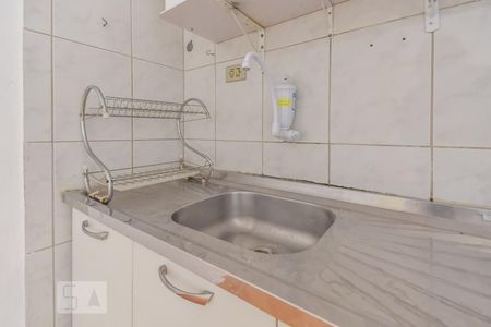 Cozinha de kitnet/studio à venda com 1 quarto, 33m² em Centro, São Paulo