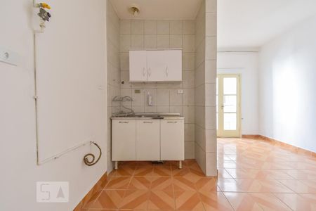 Cozinha de kitnet/studio à venda com 1 quarto, 33m² em Centro, São Paulo