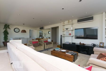 Sala de apartamento à venda com 4 quartos, 255m² em Vila Gumercindo, São Paulo