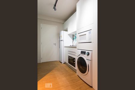 Cozinha de kitnet/studio para alugar com 1 quarto, 31m² em Jardim Paulista, São Paulo