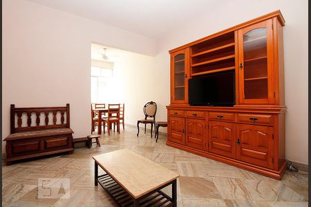 Sala. de apartamento para alugar com 3 quartos, 125m² em Copacabana, Rio de Janeiro