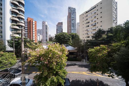 Vista da Janela da Sala de apartamento para alugar com 2 quartos, 85m² em Moema, São Paulo