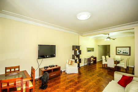 Sala de apartamento para alugar com 3 quartos, 136m² em Copacabana, Rio de Janeiro