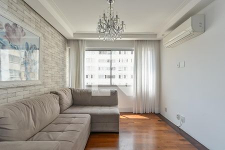 Sala de apartamento para alugar com 3 quartos, 90m² em Higienópolis, São Paulo