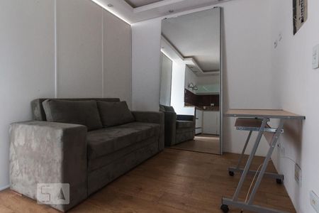 Sala de apartamento para alugar com 1 quarto, 30m² em Campo Belo, São Paulo