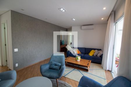 Sala de apartamento para alugar com 3 quartos, 130m² em Chácara Santo Antônio (zona Sul), São Paulo