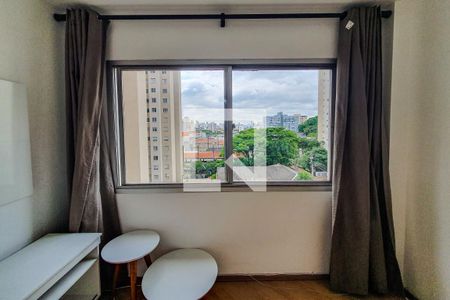 sala janela de apartamento à venda com 1 quarto, 53m² em Cambuci, São Paulo
