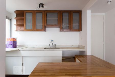 Cozinha de apartamento para alugar com 1 quarto, 54m² em Jardim Paulista, São Paulo