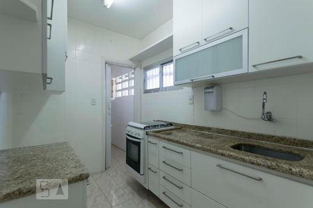 Cozinha de apartamento para alugar com 1 quarto, 49m² em Vila Mariana, São Paulo