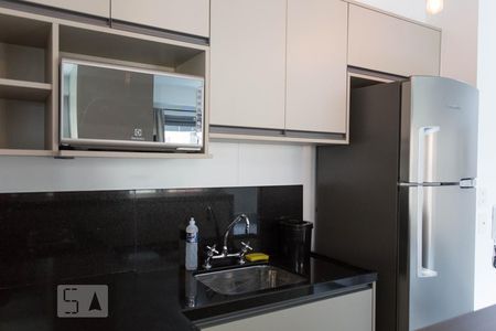 Cozinha de kitnet/studio para alugar com 1 quarto, 36m² em Jardim Paulista, São Paulo