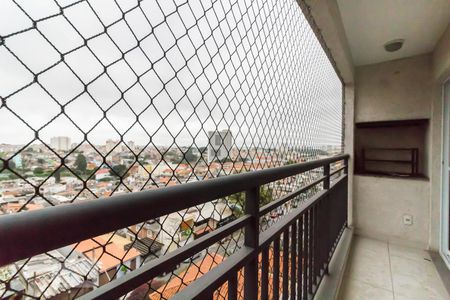 Varanda da sala de apartamento à venda com 3 quartos, 83m² em Jardim Flor da Montanha, Guarulhos