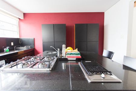 Cozinha de apartamento para alugar com 3 quartos, 195m² em Cerqueira César, São Paulo