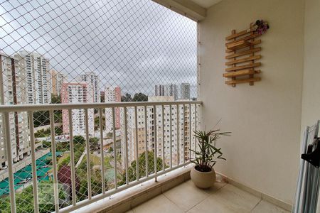 Varanda da Sala de apartamento à venda com 2 quartos, 69m² em Parque Reboucas, São Paulo