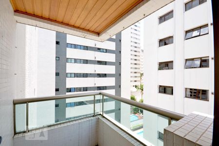 Varanda da Sala de apartamento para alugar com 1 quarto, 54m² em Aclimação, São Paulo