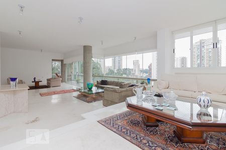 Sala de apartamento à venda com 4 quartos, 280m² em Jardim Fonte do Morumbi, São Paulo