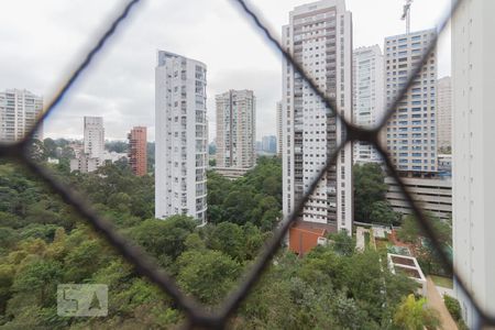 Vista da varanda de apartamento à venda com 4 quartos, 280m² em Jardim Fonte do Morumbi, São Paulo