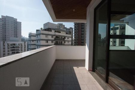 varanda de apartamento para alugar com 4 quartos, 212m² em Vila Morumbi, São Paulo