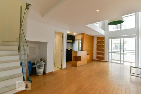 Apartamento para alugar com 73m², 1 quarto e 2 vagasSala