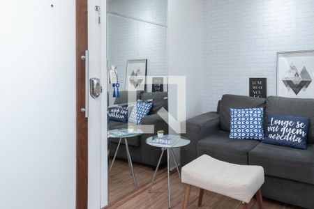 Sala de apartamento à venda com 1 quarto, 40m² em Vila Augusta, Guarulhos