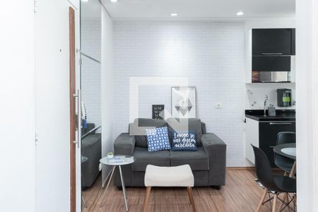 Sala de apartamento à venda com 1 quarto, 40m² em Vila Augusta, Guarulhos