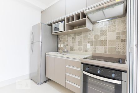 Cozinha de kitnet/studio para alugar com 1 quarto, 33m² em Cerqueira César, São Paulo