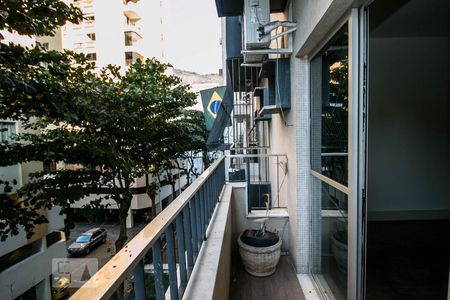 Varanda sala de apartamento à venda com 1 quarto, 65m² em Botafogo, Rio de Janeiro