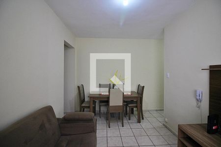 Sala  de apartamento para alugar com 1 quarto, 50m² em Rudge Ramos, São Bernardo do Campo