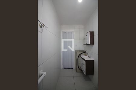 Banheiro Social de apartamento para alugar com 1 quarto, 50m² em Rudge Ramos, São Bernardo do Campo