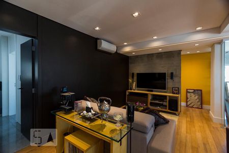 SALA de apartamento à venda com 2 quartos, 132m² em Vila Clementino, São Paulo