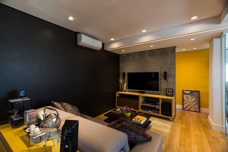 SALA de apartamento à venda com 2 quartos, 132m² em Vila Clementino, São Paulo