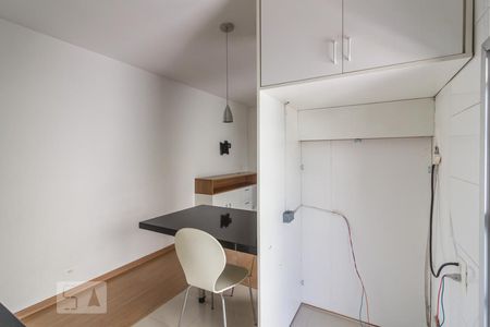 Cozinha de apartamento à venda com 1 quarto, 30m² em Bela Vista, São Paulo