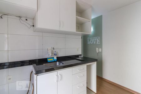 Cozinha de apartamento à venda com 1 quarto, 30m² em Bela Vista, São Paulo