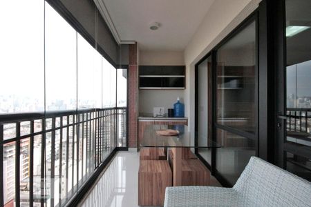 Varanda Gourmet de kitnet/studio para alugar com 1 quarto, 42m² em Bela Vista, São Paulo