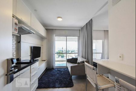 Apartamento de kitnet/studio para alugar com 1 quarto, 33m² em Brooklin Paulista, São Paulo