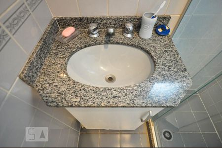 Detalhe do banheiro suíte  de apartamento à venda com 2 quartos, 50m² em Vila Andrade, São Paulo