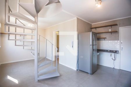 Sala de apartamento à venda com 1 quarto, 58m² em Mirandópolis, São Paulo