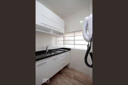 Cozinha de apartamento para alugar com 1 quarto, 41m² em Bela Vista, São Paulo