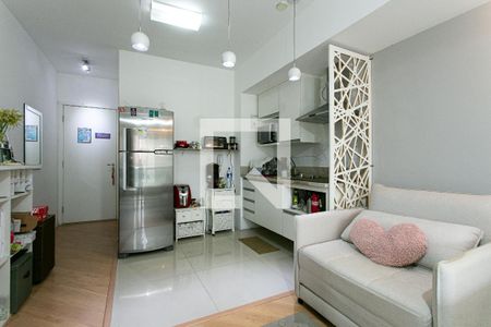 Cozinha de kitnet/studio para alugar com 1 quarto, 35m² em Vila Gomes Cardim, São Paulo