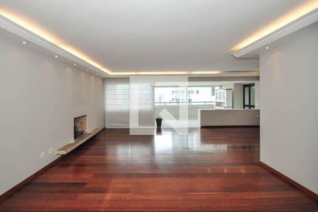 Sala de apartamento à venda com 3 quartos, 196m² em Real Parque, São Paulo