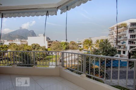 VARANDA de apartamento para alugar com 1 quarto, 55m² em Barra da Tijuca, Rio de Janeiro