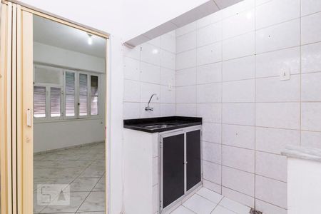 Cozinha de kitnet/studio para alugar com 1 quarto, 35m² em Glória, Rio de Janeiro