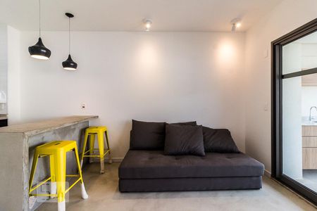 Sala de kitnet/studio para alugar com 1 quarto, 53m² em Barra Funda, São Paulo