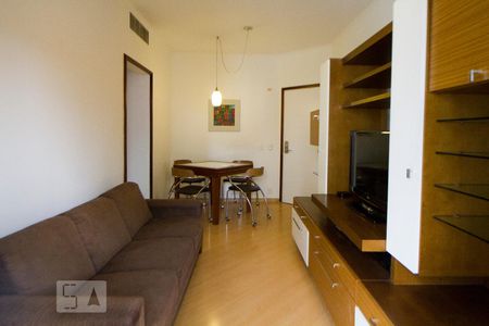 Sala de apartamento para alugar com 1 quarto, 48m² em Consolação, São Paulo