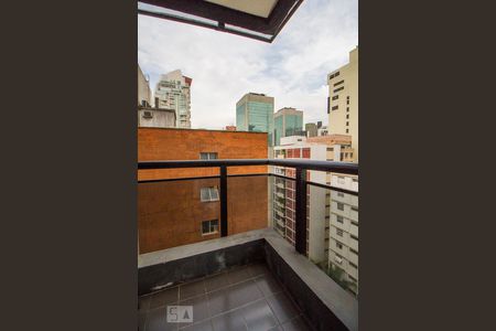 Varanda de apartamento para alugar com 1 quarto, 48m² em Consolação, São Paulo